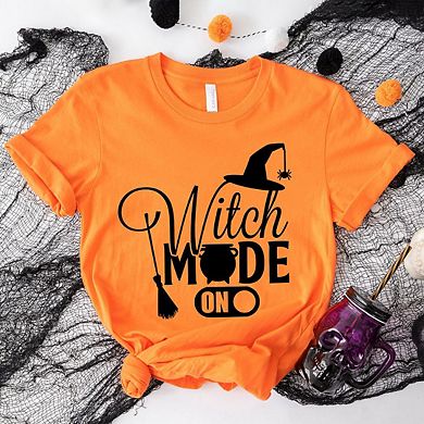 Simply Sage Market Witch Mode On Short Sleeve Tee