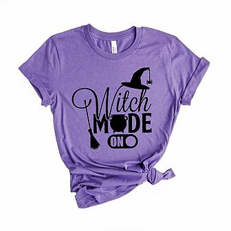 Simply Sage Market Witch Mode On Short Sleeve Tee