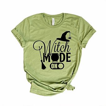 Simply Sage Market Witch Mode On Short Sleeve Tee