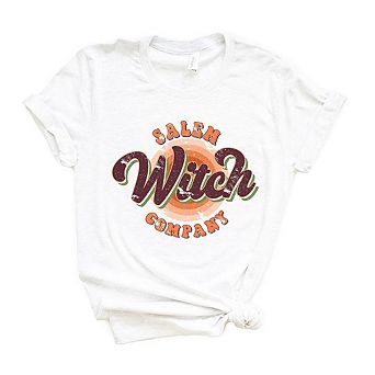 Retro Salem Witch Company Short Sleeve Graphic Tee