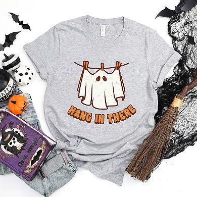 Simply Sage Market Hang In There Ghost Short Sleeve Tee