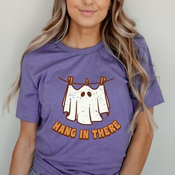 Simply Sage Market Hang In There Ghost Short Sleeve Tee