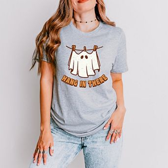 Simply Sage Market Hang In There Ghost Short Sleeve Tee