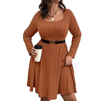 Plus Size Dress for Curvy Women Plus Size Wedding Guest Cocktail Dresses