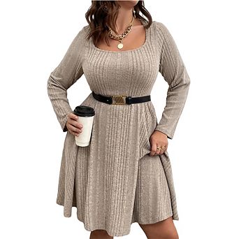 Plus Size Dress for Curvy Women Plus Size Wedding Guest Cocktail Dresses