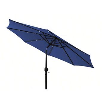Casainc 9 Ft. Patio Umbrella Market Umbrellas Uv Protective Crank