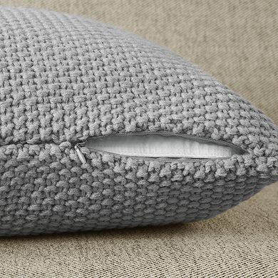 INK+IVY Bree Knit Oblong Throw Pillow Cover