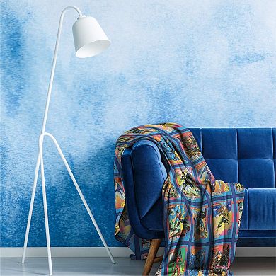 Marvel X-men Characters Comic Cards Fleece Soft Throw Blanket, Measures 60 X 45 Inches