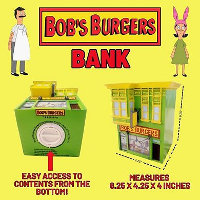 Bob's Burgers Restaurant Coin Bank