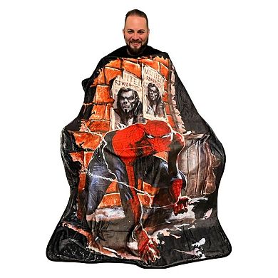 Marvel Spider-man Morbious Most Wanted Fleece Throw Blanket For Adults & Kids, Measures 60 X 45 Inch