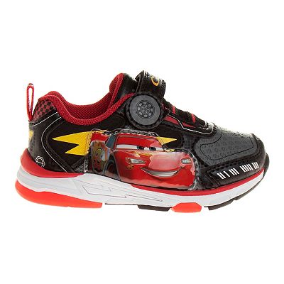 Disney Pixar s Cars Lightning McQueen Toddler Boys Light Up Sneakers
