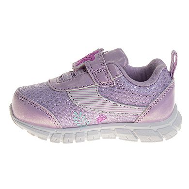 Disney's The Little Mermaid Infant & Toddler Girls' Hook and Loop Sneakers