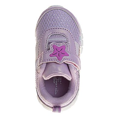 Disney's The Little Mermaid Infant & Toddler Girls' Hook and Loop Sneakers