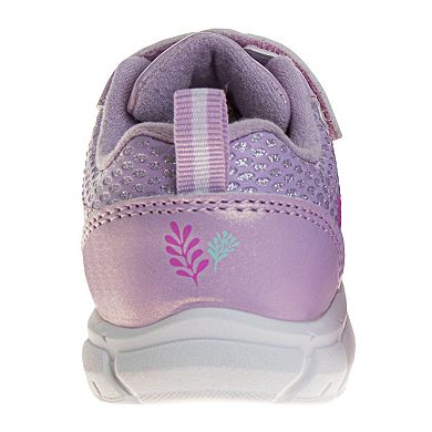Disney's The Little Mermaid Infant & Toddler Girls' Hook and Loop Sneakers