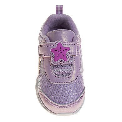 Disney's The Little Mermaid Infant & Toddler Girls' Hook and Loop Sneakers