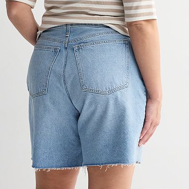 Plus Size Sonoma Goods For Life® Relaxed Bermuda Shorts