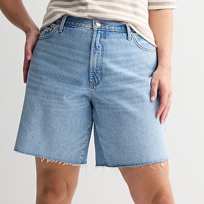 Plus Size Sonoma Goods For Life® Relaxed Bermuda Shorts