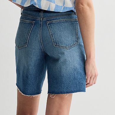 Women's Sonoma Goods For Life® Relaxed Bermuda Jean Shorts