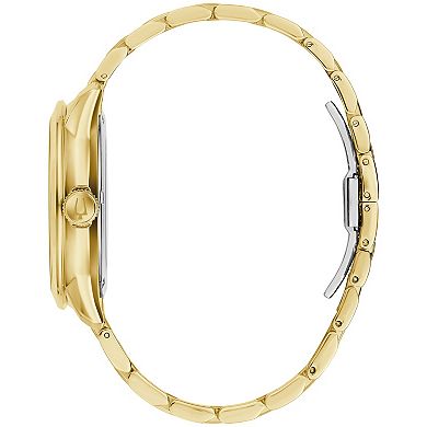 Bulova Men's Classic Sutton Automatic Gold Tone Stainless Steel Bracelet Watch