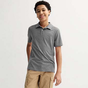 Boys 8-20 Sonoma Goods For Life® Supersoft Solid Polo in Regular & Husky