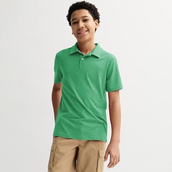 Boys 8-20 Sonoma Goods For Life® Supersoft Solid Polo in Regular & Husky