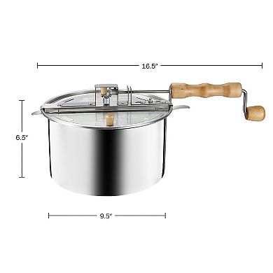 Stovetop 6 Quart Crank Popcorn Maker