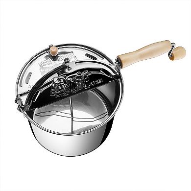 Stainless Steel Stovetop Popcorn Maker