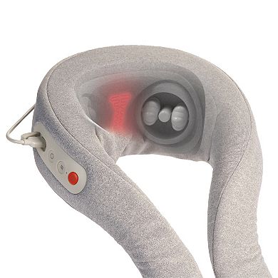 Sharper Image RealTouch™ 3 Intensity Levels and Soothing Heat Mode Shiatsu Plus Cordless Neck Massager