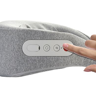 Sharper Image RealTouch™ 3 Intensity Levels and Soothing Heat Mode Shiatsu Plus Cordless Neck Massager