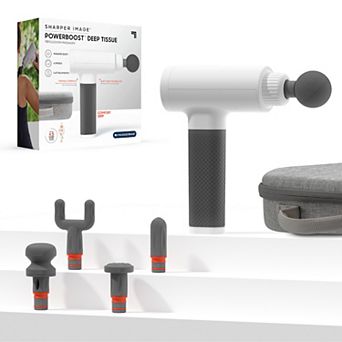 Sharper Image Powerboost Deep Tissue Massager Percussion Device