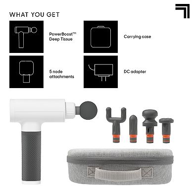 Sharper Image Powerboost Deep Tissue Massager Percussion Device