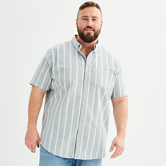 Big & Tall Sonoma Goods For Life® Perfect-Length Button-Down Shirt