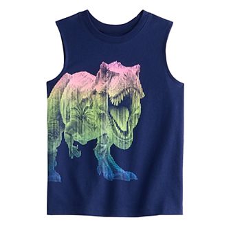 Boys 4-12 Jumping Beans® Muscle Scoop Tank Top