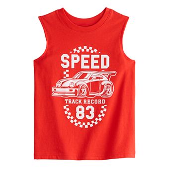 Boys 4-12 Jumping Beans® Muscle Scoop Tank Top
