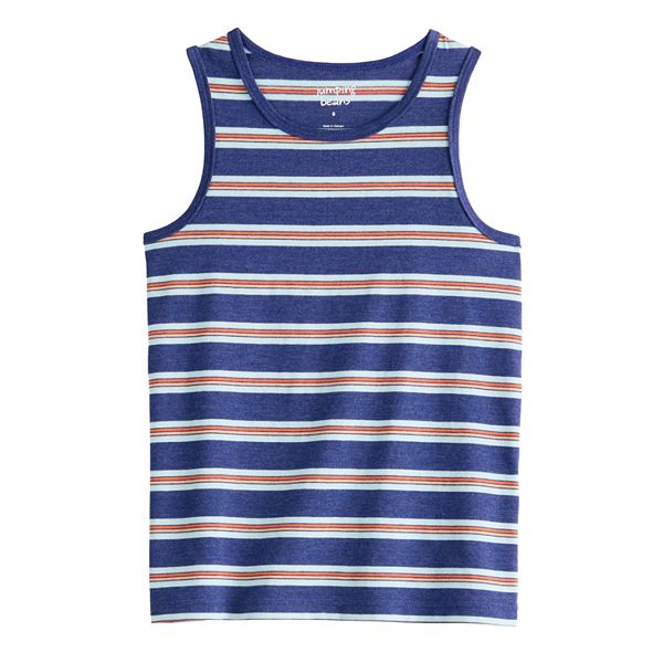 Boys 4-12 Jumping Beans® Striped Tank Top - Taylor Blue Stripe (4)
