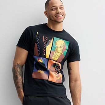 Adult Jerry Leigh Color Portraits Short Sleeve Tee