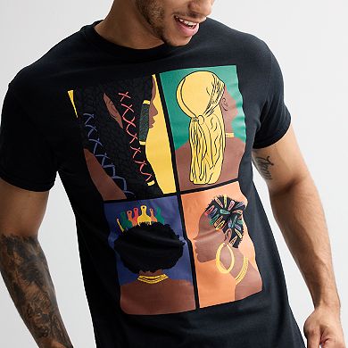 Adult Jerry Leigh Color Portraits Short Sleeve Tee