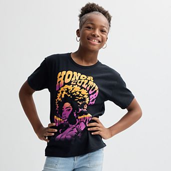 Kids 6-20 Jerry Leigh Honor Culture Short Sleeve Tee