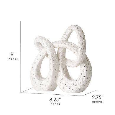 American Art Decor Moonscape Resin Table Decor