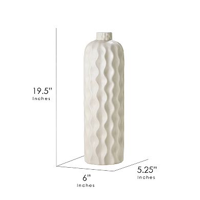 American Art Décor Porcelain Purity Vase Table Decor