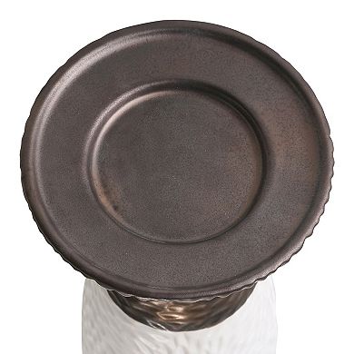 American Art Décor Twin Crucibles 2-pc. Candle Holder Table Decor Set