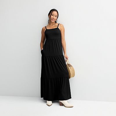 white smock maxi dress Smocked Maxi Dress-White L