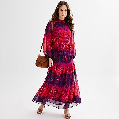 Women's Maison Tara Floral Print Maxi