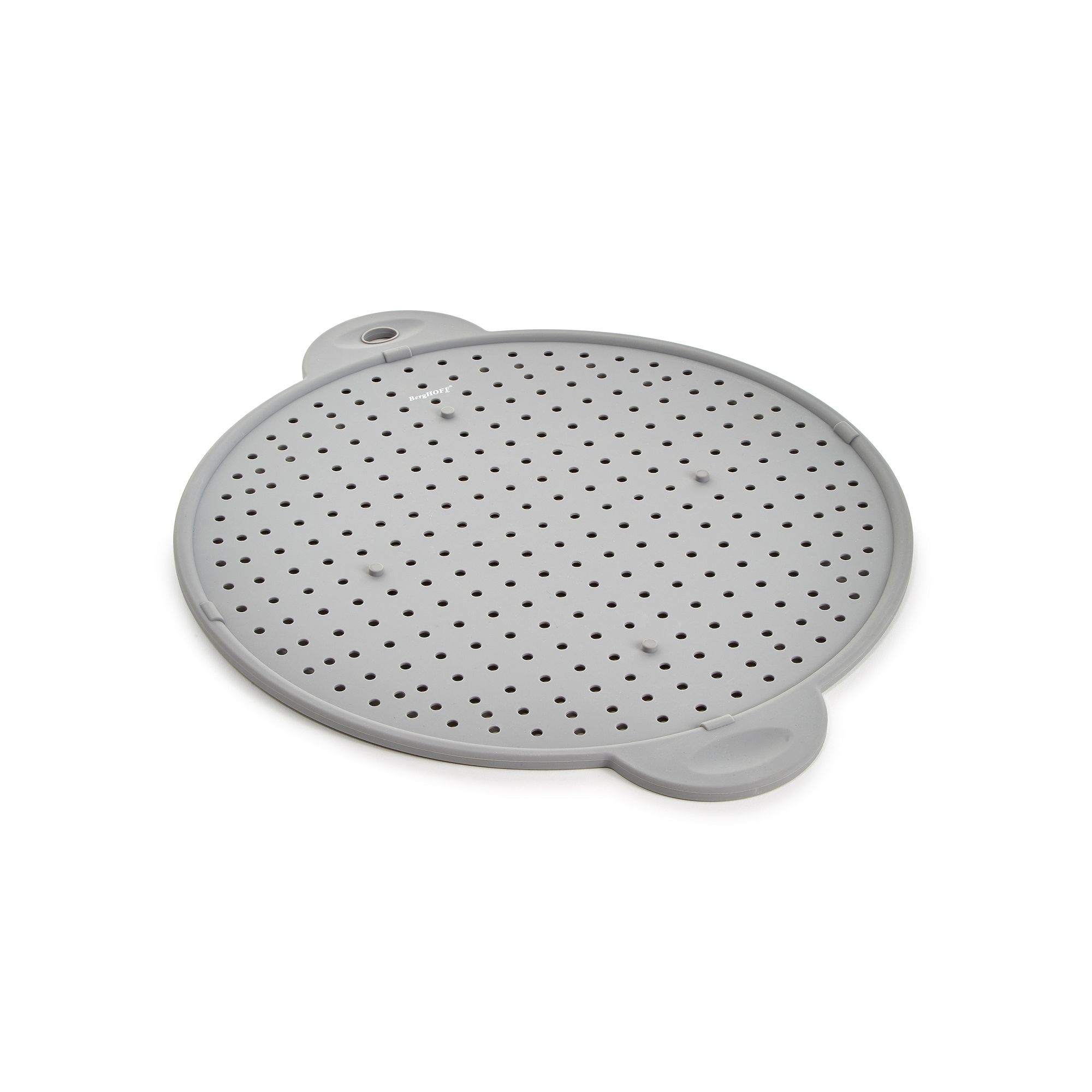 BergHOFF Silicone Splatter Screen with Dual Handles, Size: 11, Gray
