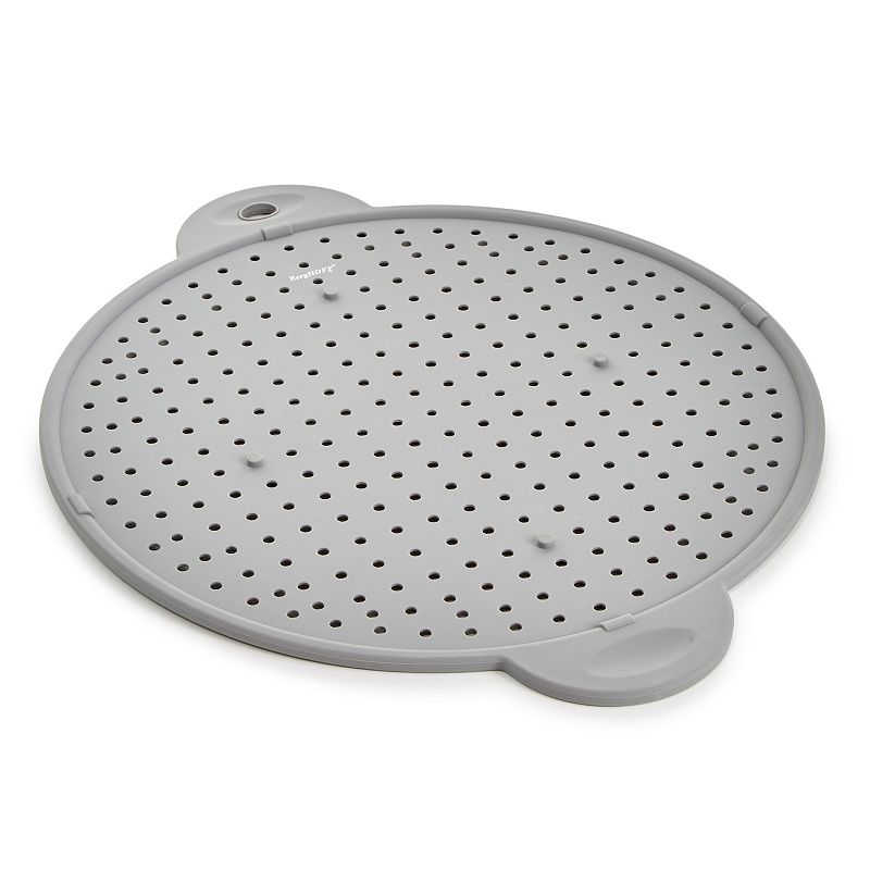 BergHOFF Silicone Splatter Screen with Dual Handles, Size: 11", Gray