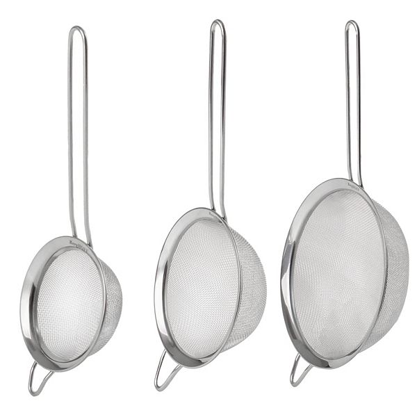 BergHOFF Stainless Steel 3-Piece Strainer Set