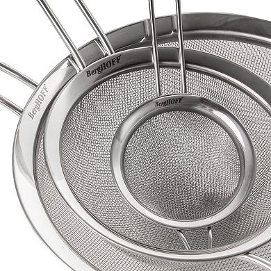BergHOFF Stainless Steel 3-Piece Strainer Set