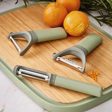 BergHOFF Leo Balance 3-pc. Stainless Steel Peeler Set