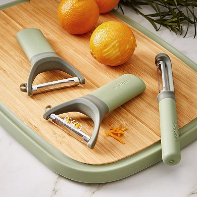 BergHOFF Leo Balance 3-pc. Stainless Steel Peeler Set