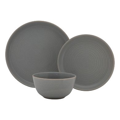 Mingle & Co. Sawyer Coupe 12-Piece Dinnerware Set